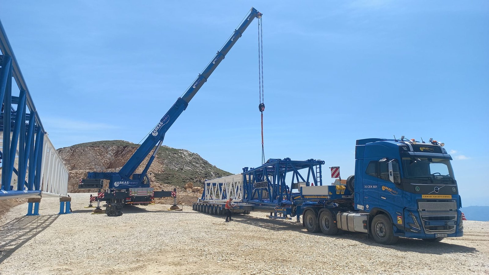 Faymonville Trailers with 8 Axles (Extended)