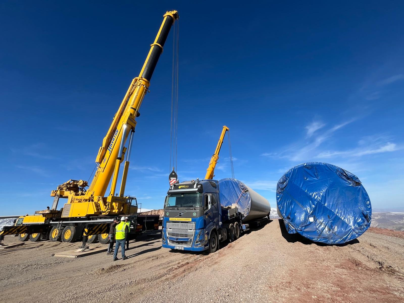 Faymonville Trailers with 8 Axles